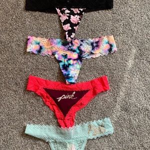 Victoria secret pink underwear bundle